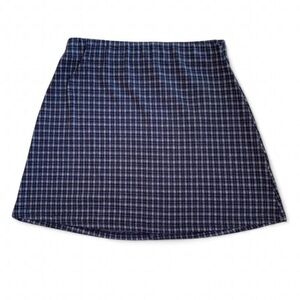 Urban Outfitters Plaid Blue Women's Mini Skirt